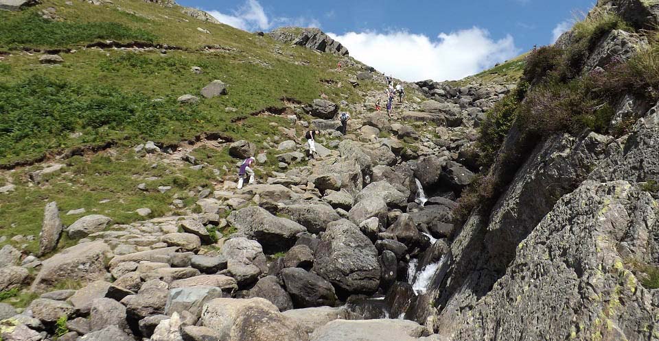 Harrison Stickle Hiking