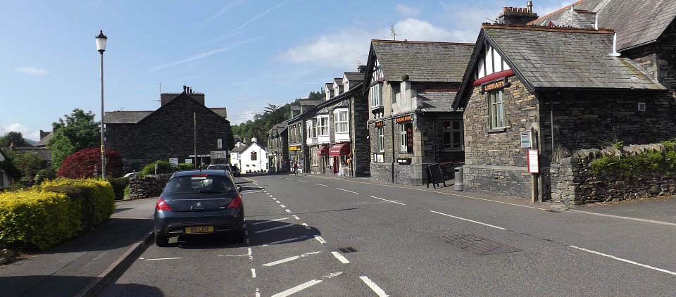 Coniston Main Street view