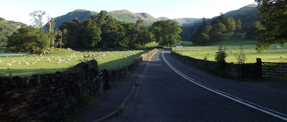 Rydal Road by Ambleside