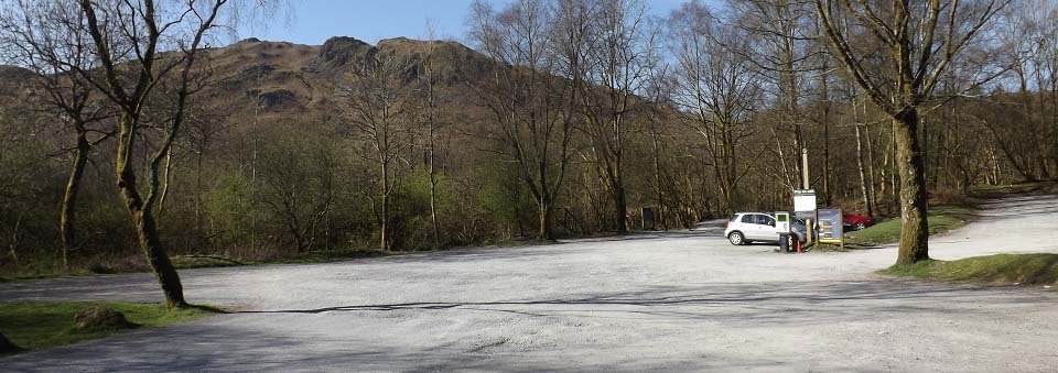 Loughrigg Fell White Moss Car Park image