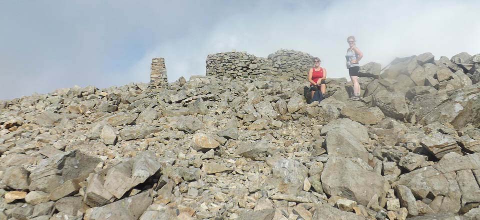Scafell Pike summit image