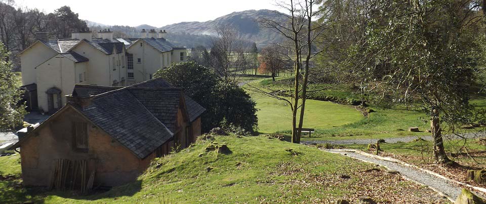 Allan Bank garden image