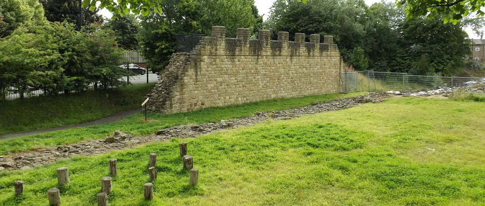 Wallsend Roman Wall image